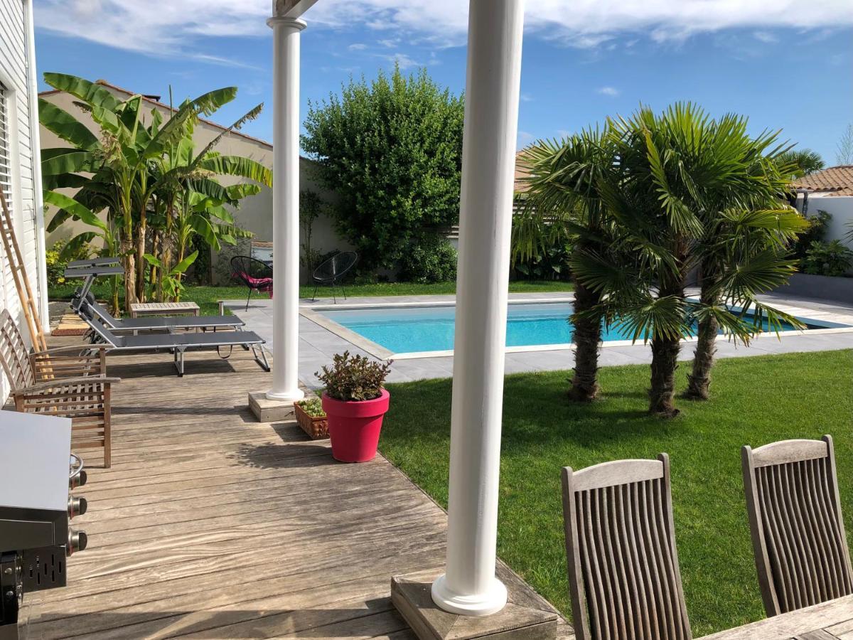 Maison M, Chambre Privee Acces Jardin Piscine Et Jacuzzi Pres De La Rochelle La Rochelle  Luaran gambar